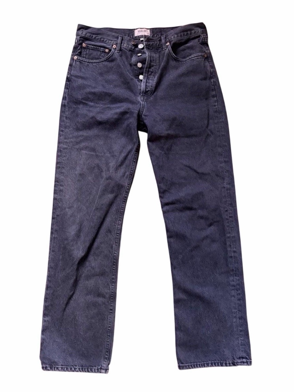 Classic High-Rise Straight Leg Jeans
